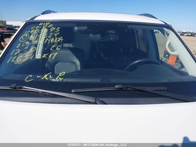 Aukcja sprzedaży 2020 Nissan Armada Platinum/sl, vin: JN8AY2NCXL9615624, numer aukcji: 12703373