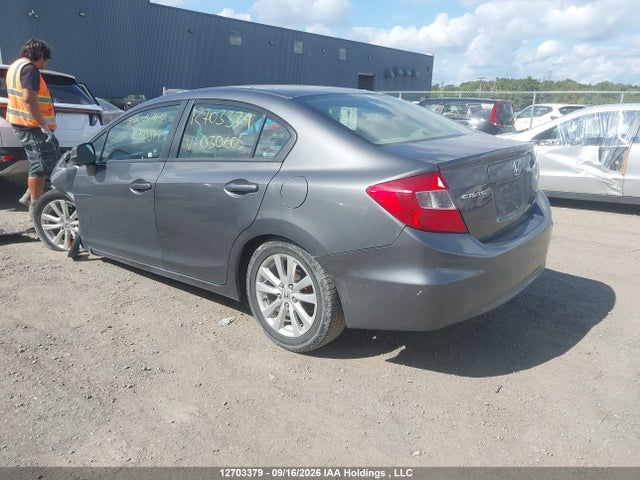 2012 Honda Civic Ex მანქანა იყიდება აუქციონზე, vin: 2HGFB2F50CH030605, აუქციონის ნომერი: 12703379