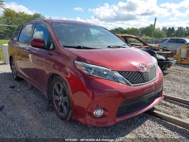 Продажа на аукционе авто 2017 Toyota Sienna Se 8 Passenger, vin: 5TDXZ3DC9HS871076, номер лота: 12703387