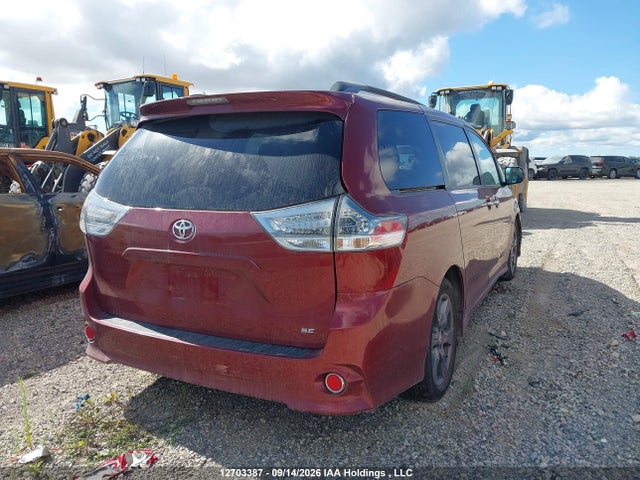 Продаж на аукціоні авто 2017 Toyota Sienna Se 8 Passenger, vin: 5TDXZ3DC9HS871076, номер лоту: 12703387