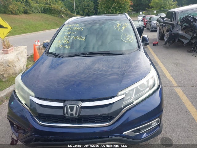 Продажа на аукционе авто 2016 Honda Cr-v Touring, vin: 5J6RM4H92GL807662, номер лота: 12703415