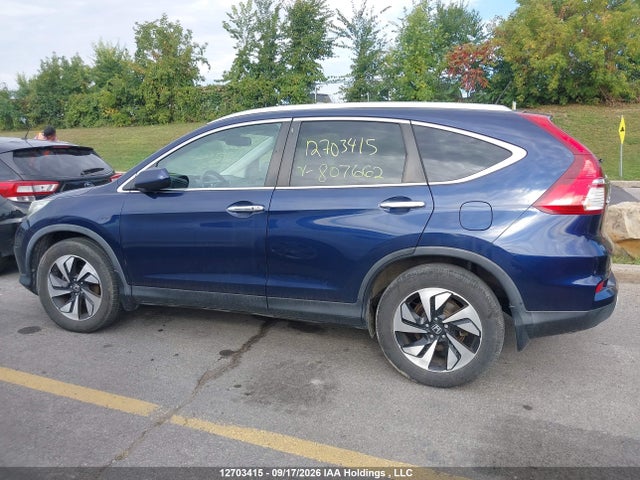 Продажа на аукционе авто 2016 Honda Cr-v Touring, vin: 5J6RM4H92GL807662, номер лота: 12703415