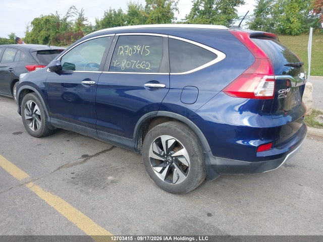 Продажа на аукционе авто 2016 Honda Cr-v Touring, vin: 5J6RM4H92GL807662, номер лота: 12703415