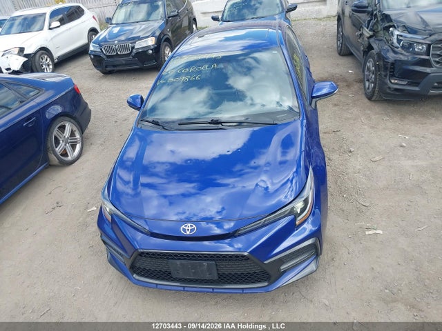 2020 Toyota Corolla Se/xse მანქანა იყიდება აუქციონზე, vin: 5YFB4RBE0LP009866, აუქციონის ნომერი: 12703443