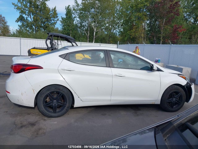 12703456 :رقم المزاد ، 5NPDH4AE9EH498592 vin ، 2014 Hyundai Elantra Se/sport/limited مزاد بيع