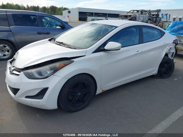 12703456 :رقم المزاد ، 5NPDH4AE9EH498592 vin ، 2014 Hyundai Elantra Se/sport/limited مزاد بيع