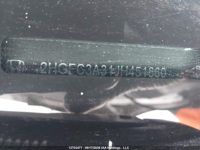 Honda CIVIC EX 2018 2HGFC3A31JH451660 Image 19