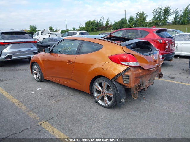 Продажа на аукционе авто 2013 Hyundai Veloster Tech, vin: KMHTC6AD1DU105178, номер лота: 12703490