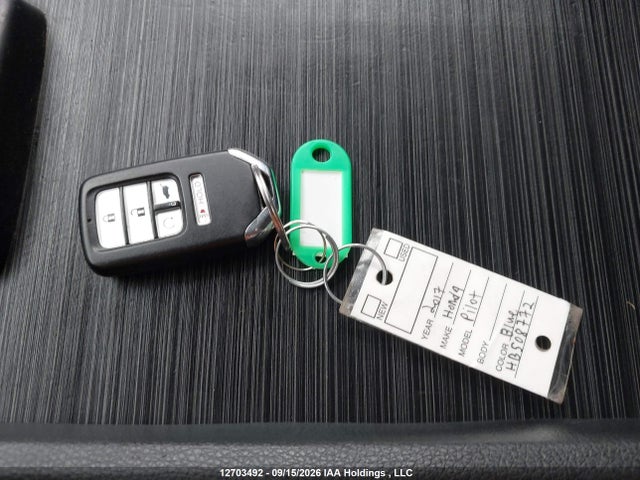5FNYF6H9XHB508772 Honda Pilot Touring