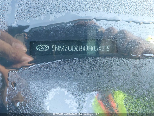 2018 Hyundai Santa Fe Sport მანქანა იყიდება აუქციონზე, vin: 5NMZUDLB4JH054015, აუქციონის ნომერი: 12703498