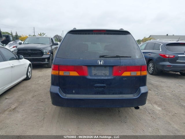 2004 Honda Odyssey Ex-l მანქანა იყიდება აუქციონზე, vin: 2HKRL18964H003713, აუქციონის ნომერი: 12703502