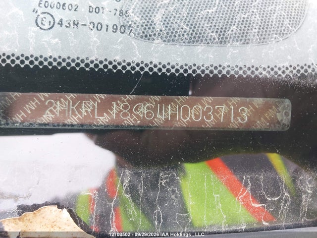2004 Honda Odyssey Ex-l მანქანა იყიდება აუქციონზე, vin: 2HKRL18964H003713, აუქციონის ნომერი: 12703502