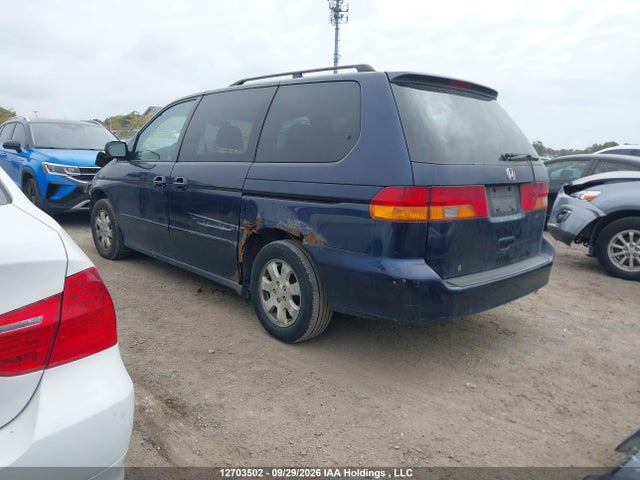 2004 Honda Odyssey Ex-l მანქანა იყიდება აუქციონზე, vin: 2HKRL18964H003713, აუქციონის ნომერი: 12703502