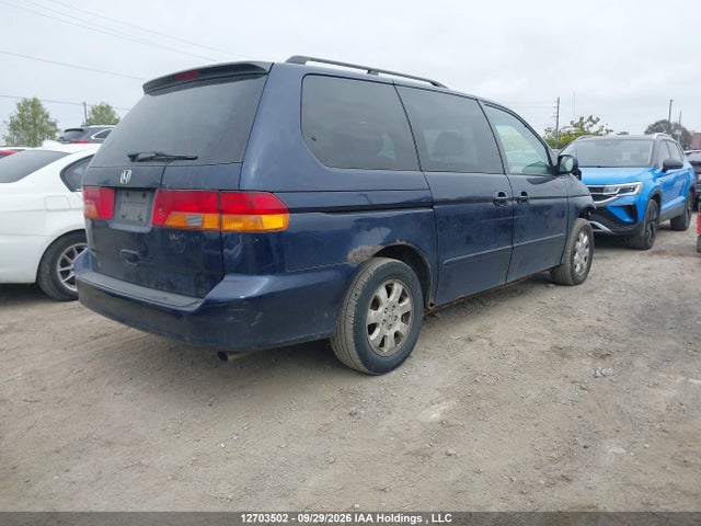 2004 Honda Odyssey Ex-l მანქანა იყიდება აუქციონზე, vin: 2HKRL18964H003713, აუქციონის ნომერი: 12703502