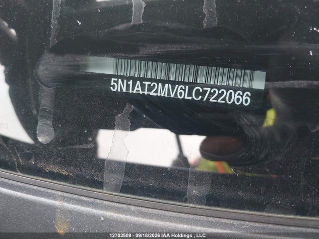 5N1AT2MV6LC722066 Nissan Rogue S/sl/sv