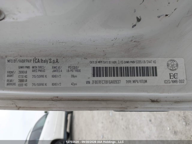 RAM Promaster City St 2015 ZFBERFCT8F6A10937 Image 9