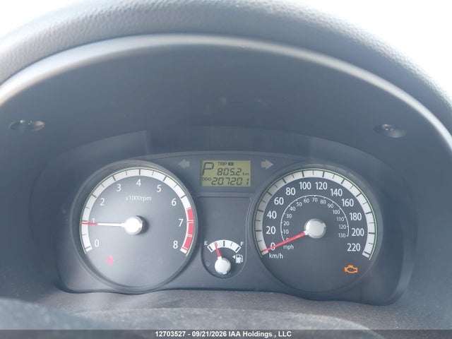 2009 Kia Rio 5 Sx მანქანა იყიდება აუქციონზე, vin: KNADE243496563479, აუქციონის ნომერი: 12703527