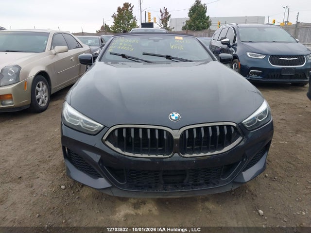 2021 Bmw 8 Series მანქანა იყიდება აუქციონზე, vin: WBAFY4C04MCG50315, აუქციონის ნომერი: 12703532