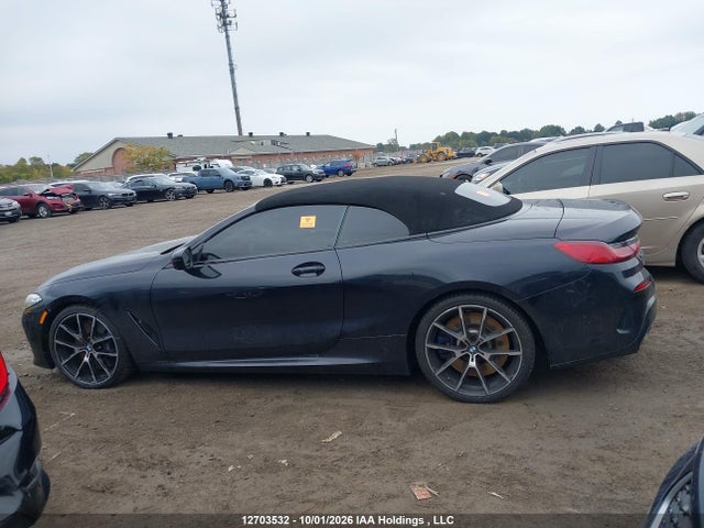 2021 Bmw 8 Series მანქანა იყიდება აუქციონზე, vin: WBAFY4C04MCG50315, აუქციონის ნომერი: 12703532