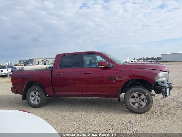 12703543 :رقم المزاد ، 1C6RR7MT0JS212274 vin ، 2018 Ram 1500 Sport مزاد بيع