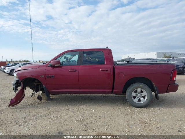 12703543 :رقم المزاد ، 1C6RR7MT0JS212274 vin ، 2018 Ram 1500 Sport مزاد بيع