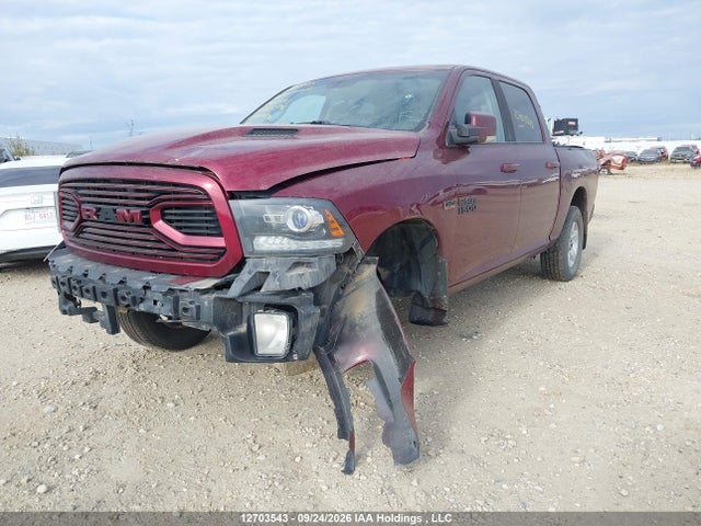 12703543 :رقم المزاد ، 1C6RR7MT0JS212274 vin ، 2018 Ram 1500 Sport مزاد بيع