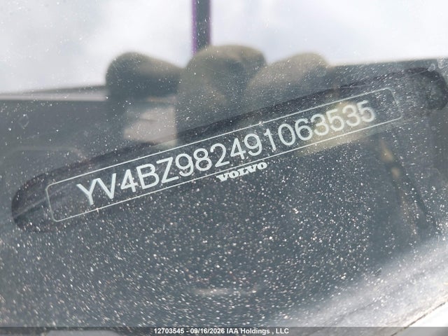 12703545 :رقم المزاد ، YV4BZ982491063535 vin ، 2009 Volvo Xc70 3.2 مزاد بيع