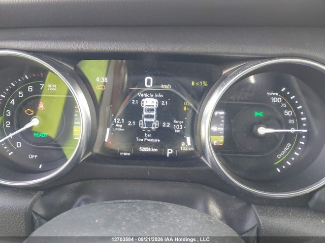 12703584 :رقم المزاد ، 1C4JJXP60NW147203 vin ، 2022 Jeep Wrangler Unlimited Sahara 4xe مزاد بيع