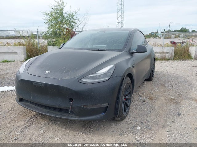 2021 Tesla Model Y Performance მანქანა იყიდება აუქციონზე, vin: 5YJYGDEF0MF194989, აუქციონის ნომერი: 12703590