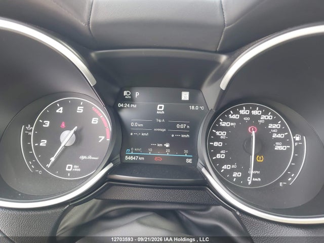 12703593 :رقم المزاد ، ZASPAKBN7N7D31132 vin ، 2022 Alfa Romeo Stelvio Ti/ti Sport مزاد بيع