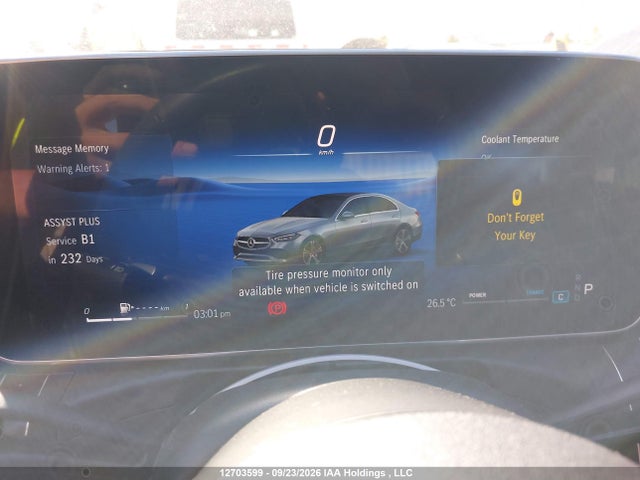 Продаж на аукціоні авто 2024 Mercedes-benz C 300 4matic, vin: W1KAF4HBXRR206473, номер лоту: 12703599