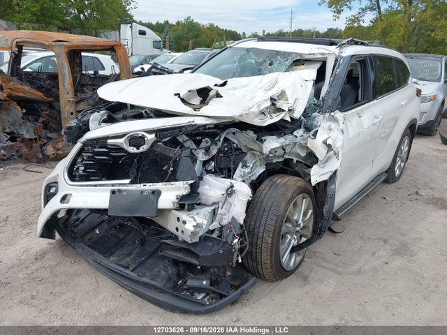 Toyota Highlander Limited 2020 5TDDZRBH4LS008327 Image 2