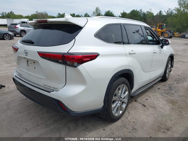 Toyota Highlander Limited 2020 5TDDZRBH4LS008327 Image 4