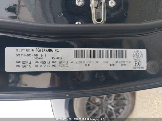 Dodge CHARGER GT 2018 2C3CDXJG8JH292813 Image 9