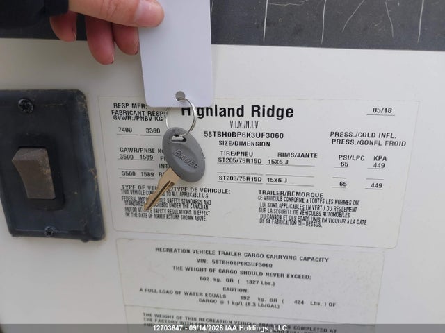 Highland Open Range 2019 58TBH0BP6K3UF3060 Image 6