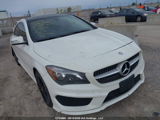 Auction sale of the 2016 Mercedes-benz Cla 250 4matic, vin: WDDSJ4GB3GN386615, lot number: 12703660