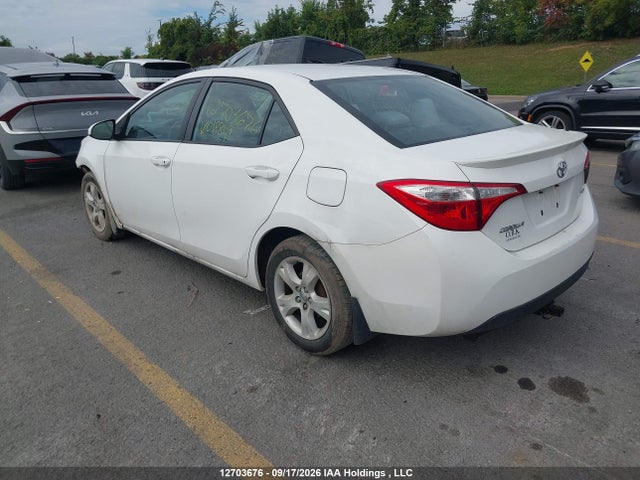 2014 Toyota Corolla Le Eco/le Eco Upgrade მანქანა იყიდება აუქციონზე, vin: 2T1BPRHEXEC018849, აუქციონის ნომერი: 12703676