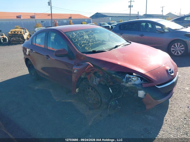 12703680 :رقم المزاد ، JM1BL1SF5A1216851 vin ، 2010 Mazda 3 I مزاد بيع