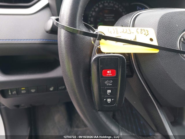 12703722 :رقم المزاد ، 2T3RWRFV5LW087312 vin ، 2020 Toyota Rav4 Hybrid Xle مزاد بيع