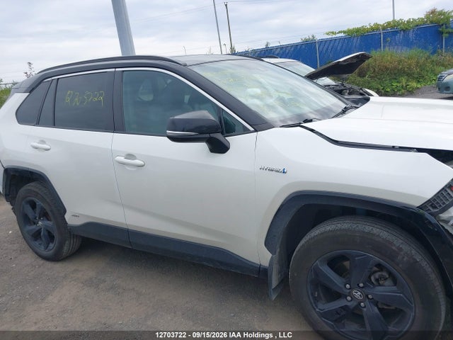 12703722 :رقم المزاد ، 2T3RWRFV5LW087312 vin ، 2020 Toyota Rav4 Hybrid Xle مزاد بيع
