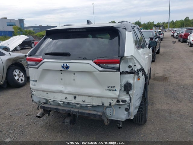 12703722 :رقم المزاد ، 2T3RWRFV5LW087312 vin ، 2020 Toyota Rav4 Hybrid Xle مزاد بيع