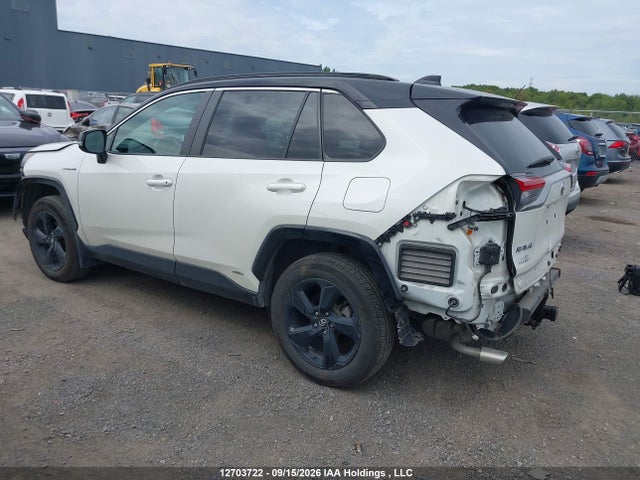 12703722 :رقم المزاد ، 2T3RWRFV5LW087312 vin ، 2020 Toyota Rav4 Hybrid Xle مزاد بيع
