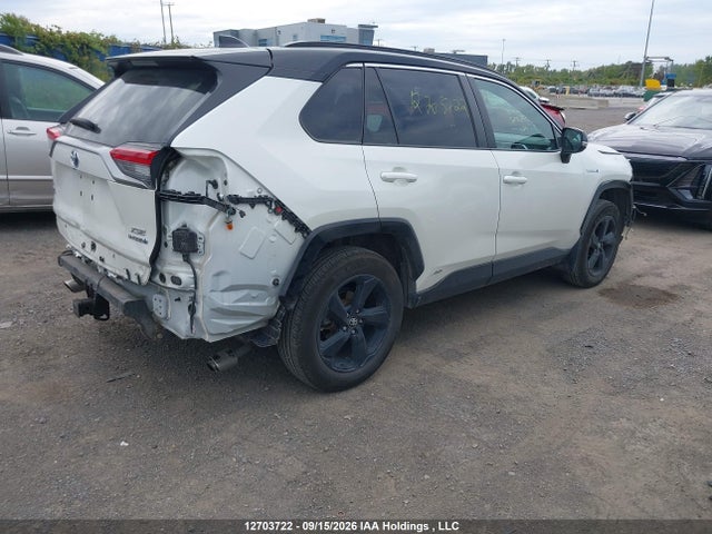 12703722 :رقم المزاد ، 2T3RWRFV5LW087312 vin ، 2020 Toyota Rav4 Hybrid Xle مزاد بيع