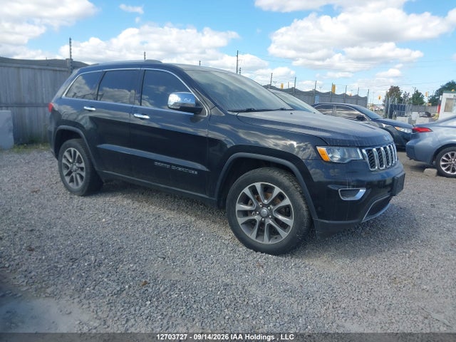 12703727 :رقم المزاد ، 1C4RJFBG3JC510196 vin ، 2018 Jeep Grand Cherokee Limited مزاد بيع