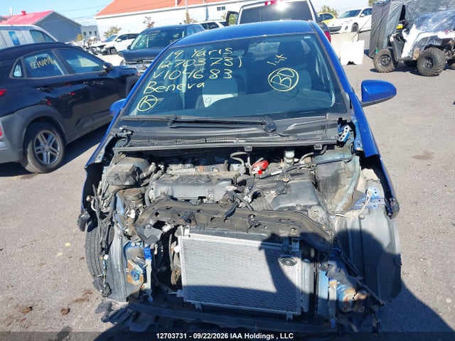 Продаж на аукціоні авто 2019 Toyota Yaris L/le/se, vin: VNKKTUD32KA104683, номер лоту: 12703731