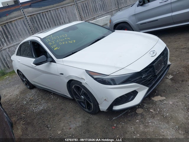 Auction sale of the 2023 Hyundai Elantra N Line Unlimited Dct, vin: KMHLR4AF7PU582769, lot number: 12703753