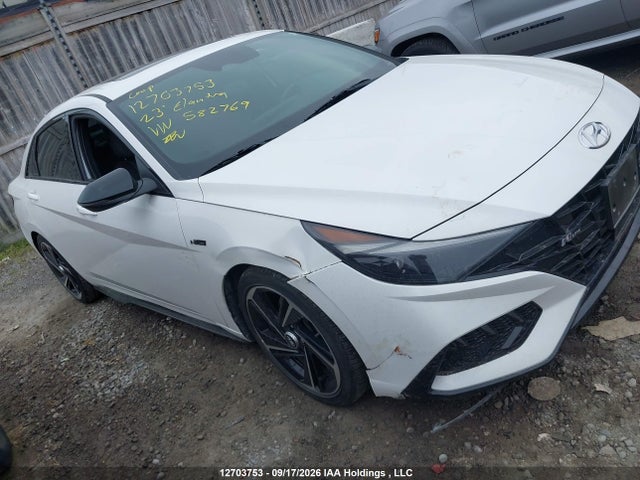Aukcja sprzedaży 2023 Hyundai Elantra N Line Unlimited Dct, vin: KMHLR4AF7PU582769, numer aukcji: 12703753