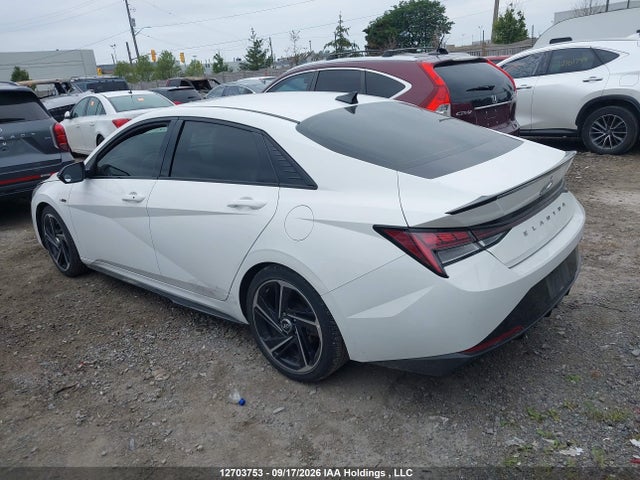 Aukcja sprzedaży 2023 Hyundai Elantra N Line Unlimited Dct, vin: KMHLR4AF7PU582769, numer aukcji: 12703753