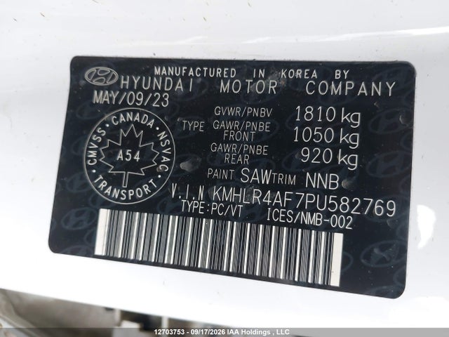 Aukcja sprzedaży 2023 Hyundai Elantra N Line Unlimited Dct, vin: KMHLR4AF7PU582769, numer aukcji: 12703753