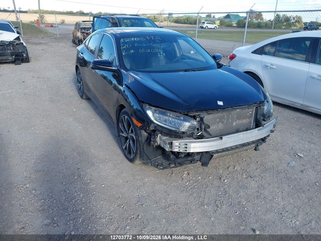2020 Honda Civic Touring მანქანა იყიდება აუქციონზე, vin: 2HGFC1F99LH102086, აუქციონის ნომერი: 12703772